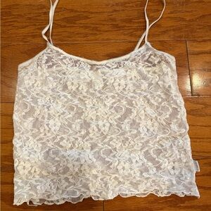 DKNY Lace Camisole - White